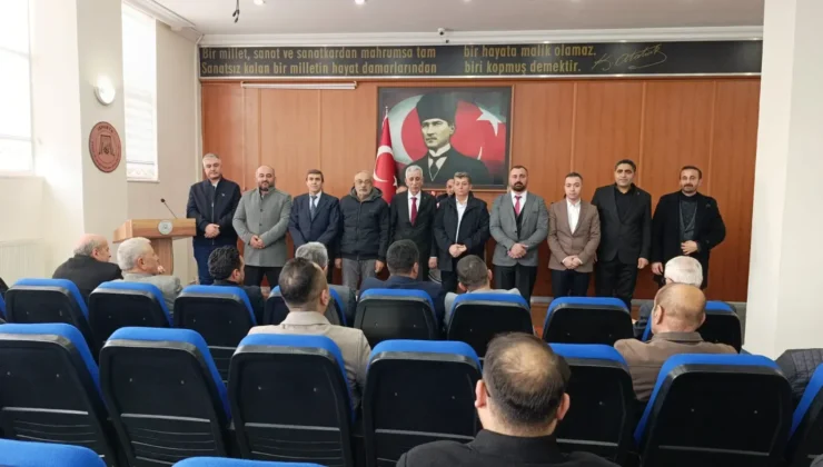 Isparta Sıhhi Tesisatçılar ve Fotoğrafçılar Odasında Halil İbrahim Dışpınar Güven Tazeledi