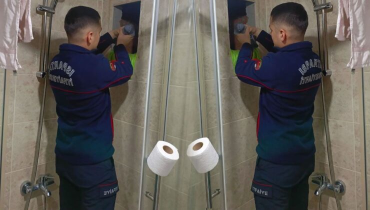 Çünür’de İtfaiye Mesaisi: Havalandırma Boşluğunda Mahsur Kalan Güvercin Kurtarıldı