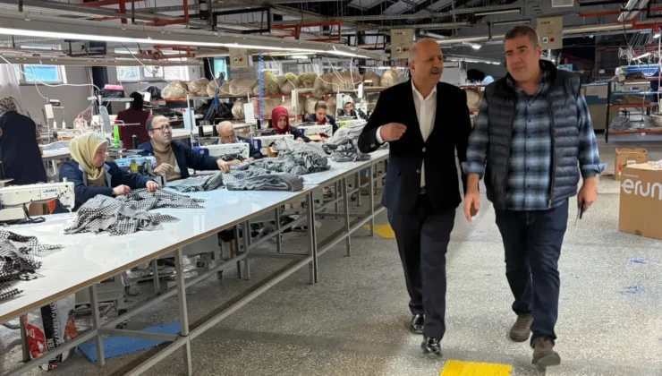 ITSO Başkan Adayı Alettin Ünal Turgut’tan Kimo Tekstil Ziyareti