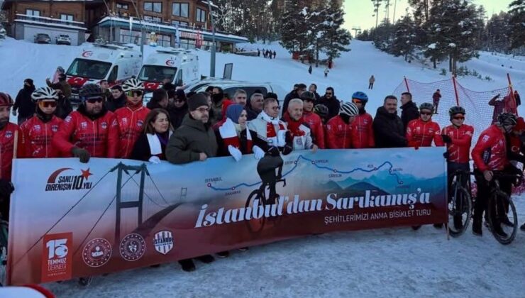 Şehitlerin İzinde 8 Gün 8 Şehir: Ispartalı Bisikletçiler Sarıkamış’a Ulaştı