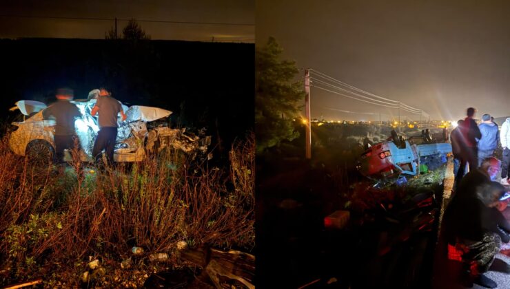 Isparta Çıkışında Korkutan Kaza: 2 Yaralı Hastaneye Kaldırıldı, Trafik Bir Süre Kapandı