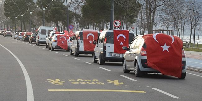 Isparta’da Şehit ve Gaziler İçin "Vefa Konvoyu" Düzenleniyor Sehit ve gaziler icin konvoy