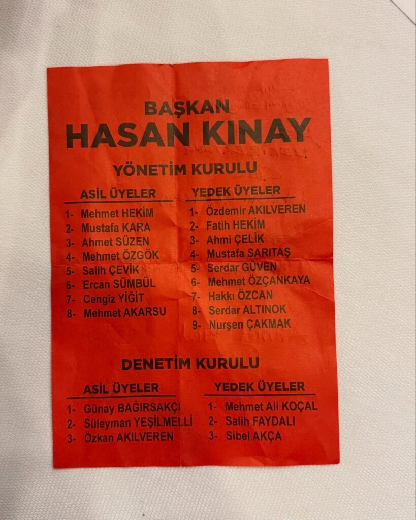 Isparta Şoförler Odası Seçiminde Üçlü Yarış: Yeni Yönetim Listeleri Belli Oldu Yonetim listeleri 4