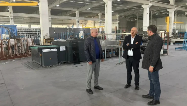 ITSO Başkan Adayı Alettin Ünal Turgut’tan Parlayan Cam’a Ziyaret: Sanayinin Yıldızlarını Birlikte Parlatacağız