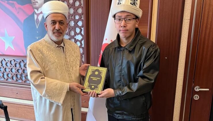 Isparta’da Manevi Yolculuk: Kırgızistanlı Genç Müslüman Oldu