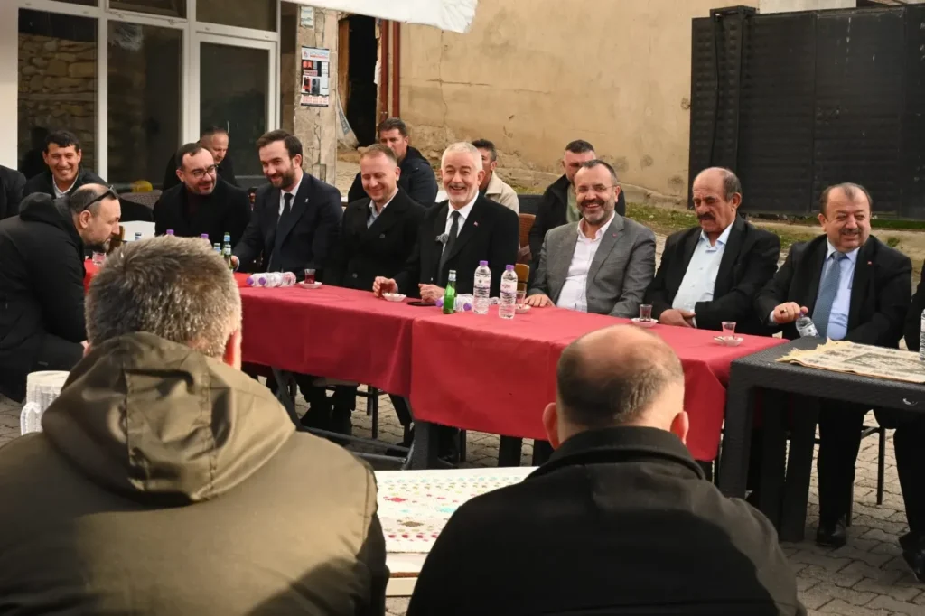 Başkan Başdeğirmen Gelendost’ta: "Yeşilköy’ün Düğün Salonunu Biz Tamamlıyoruz" Sukru Basdegirmen Yesilkoy 2