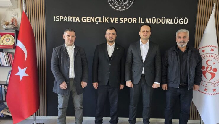 Isparta’da Gençliğin Geleceği Konuşuldu: HÜDA PAR Heyeti İl Müdürü ile Buluştu