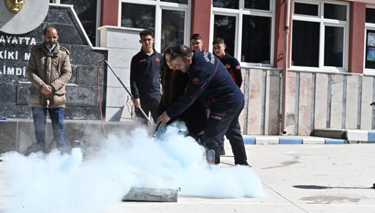 Isparta’da İtfaiye Ekipleri Sahada: 37 Bin Öğrenciye Yangına Karşı Eğitim Verildi