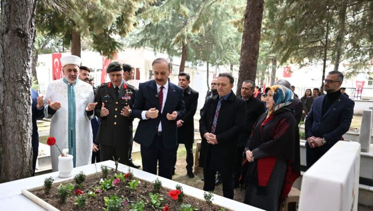 Vali Erin’den Şehit Ailelerine Başsağlığı: “Emanetlerine Sahip Çıkmak Boynumuzun Borcu”