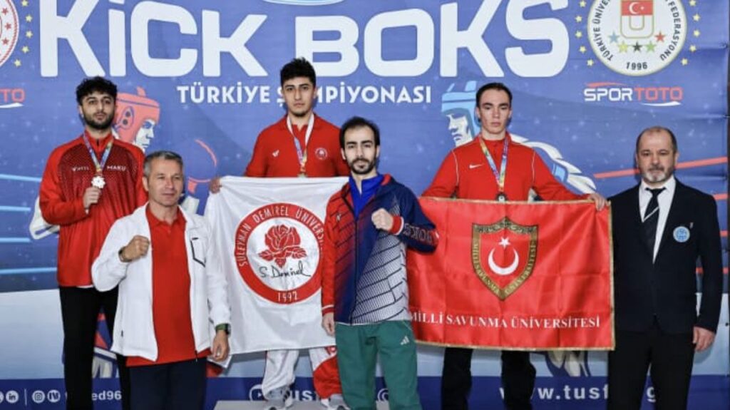 Isparta SDÜ’den Kick Boks Zaferi: Hamit Ertunç Rakiplerini Ringe Gömdü Sdu Hamitt 3