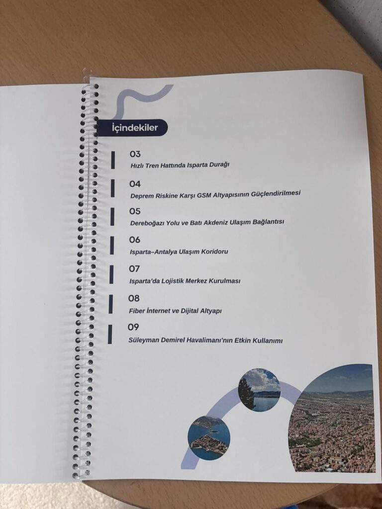 Bakan Uraloğlu’na Isparta’nın Ulaşım Beklentileri Rapor Edildi Uraloglu Isparta2