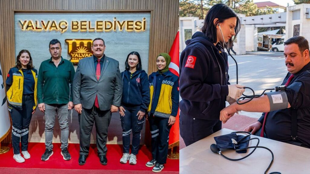 Yalvaç’ta Sağlık Farkındalığı: Meydanda Tansiyon ve Şeker Ölçümü Yalvacta Ucretsiz Saglik Taramasi 5