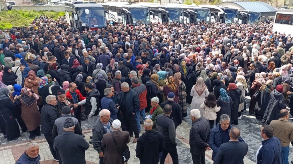 Isparta’da Hac Yolculuğu Heyecanı: İlk Kafile Dualarla Gönderildi 2026 Haci Isparta