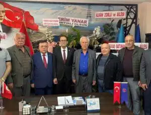 Tes-İş Isparta Şubesi’nde Yeni Dönem: İlk Ziyaret Emekliler Derneği’nden