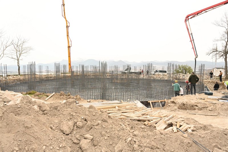 Isparta’da Bir İlk: Çünür Tepesi’ne Dönen Restoran Geliyor Cunur Tepesi Restoran ve Sosyal Tesis insaati basladi3