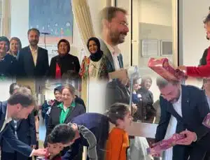 Furkan Cem Er Hastanede Tedavi Gören Çocukların Bayramını Kutladı