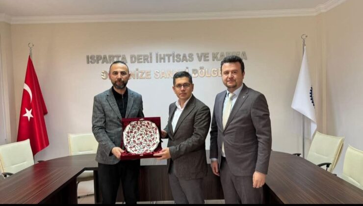 Hikmet Yalım Halıcı’dan Isparta Deri OSB Yönetimine Kritik Ziyaret
