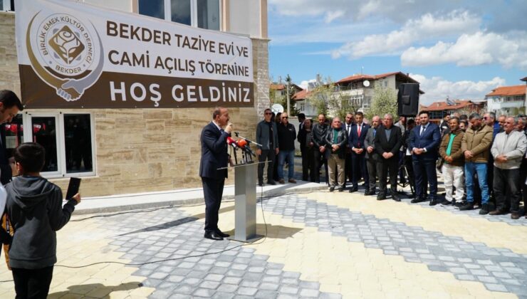 Türkiye’nin En Büyüklerinden Biri Isparta’da Açıldı: BEKDER Taziye Evi