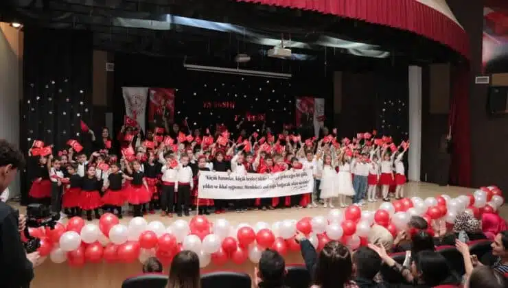 Isparta Seyit Onbaşı Kızılay Anaokulu’ndan 23 Nisan’a Özel Gösteri