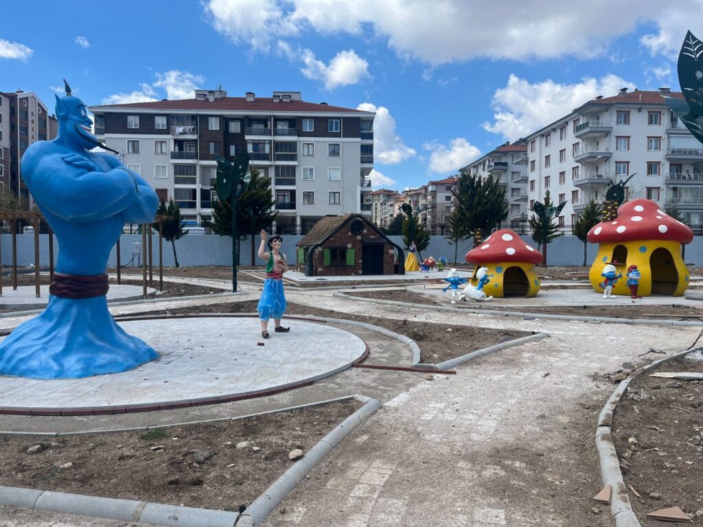 Isparta’nın Eski Aqua Parkı Masal Dünyasına Dönüşüyor Tomurcuk Masal PARKI DAVRAZ