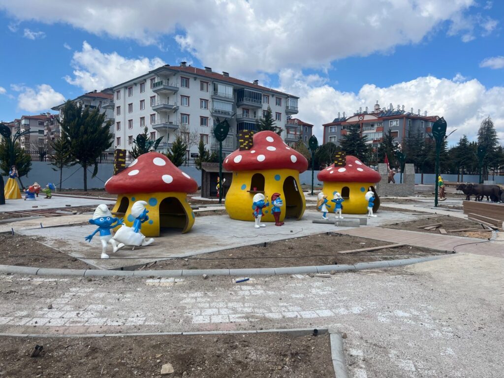 Isparta’nın Eski Aqua Parkı Masal Dünyasına Dönüşüyor Tomurcuk Masal PARKI DAVRAZ2
