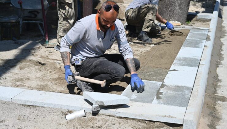 6 Mart Caddesi’nde Değişim Başladı: Isparta’nın Kaldırımları Modernleşiyor